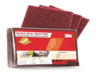 3M  Cleaning Hand Pad XT  6"X9"